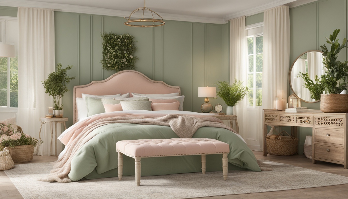 Best Cottagecore Color Palettes for a Tranquil Bedroom Retreat