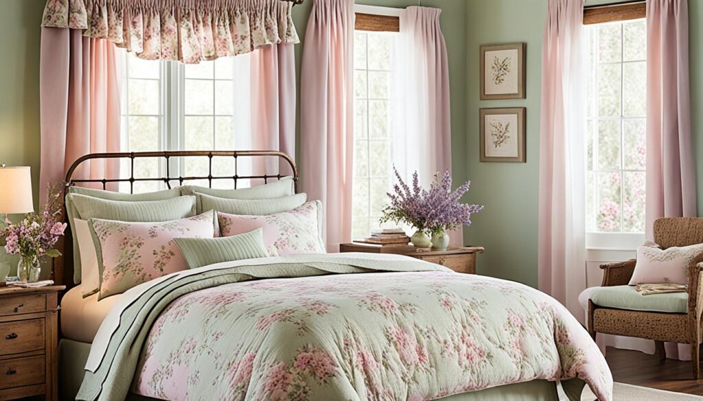 Cottagecore floral hues