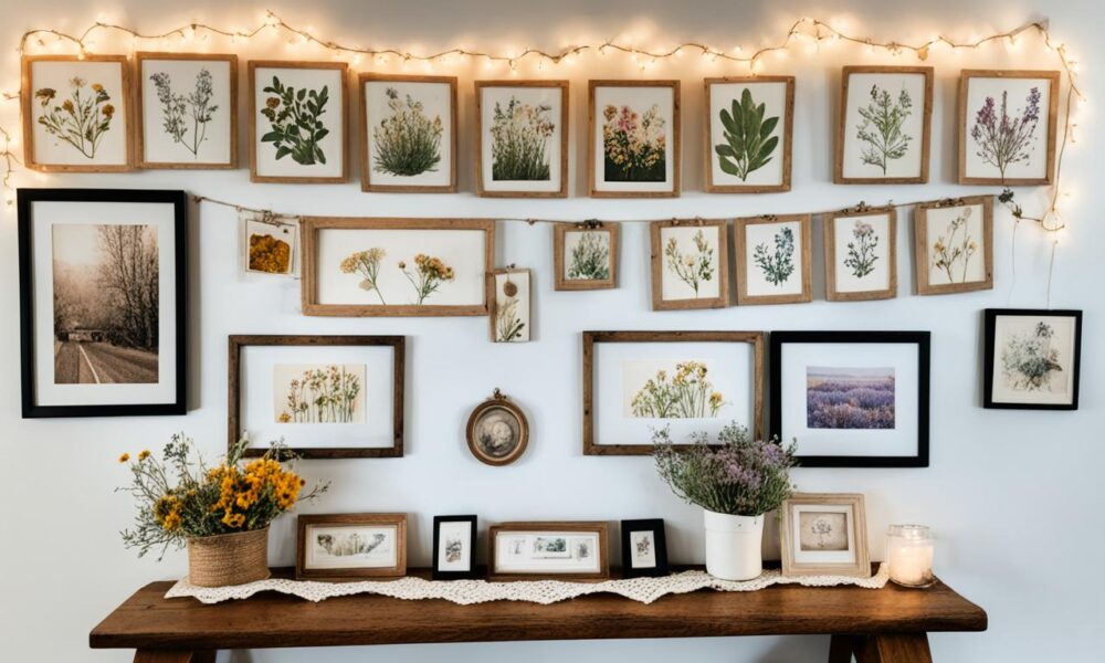 How to Create a Cottagecore Gallery Wall Without Cluttering Your Space