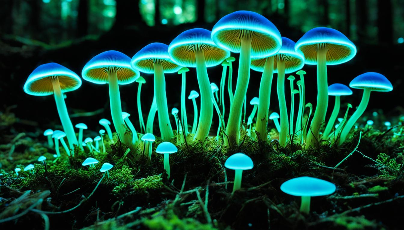 bioluminescent mushrooms