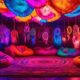 psychedelic room decor ideas