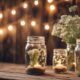 rustic mason jar decor