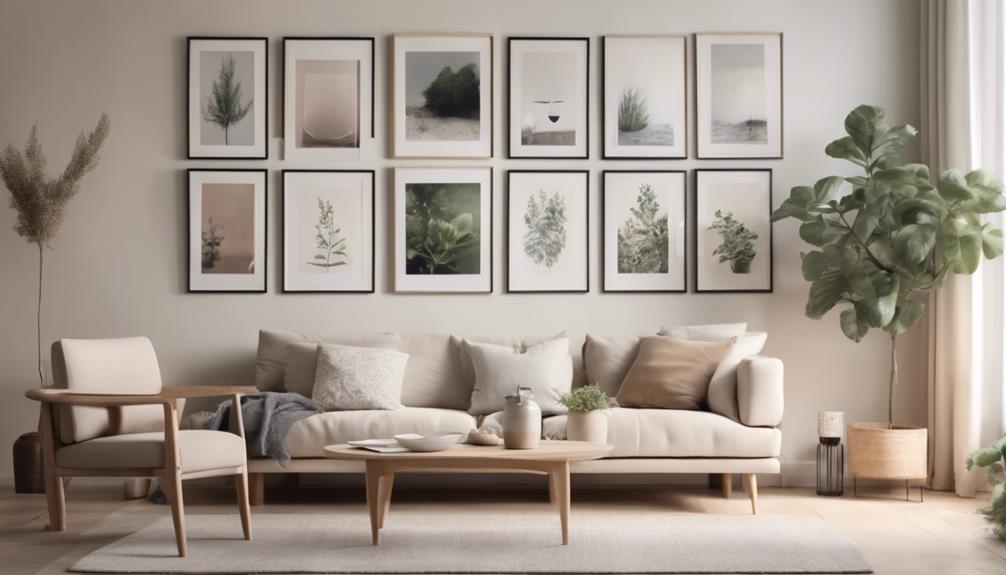 scandinavian gallery wall essentials