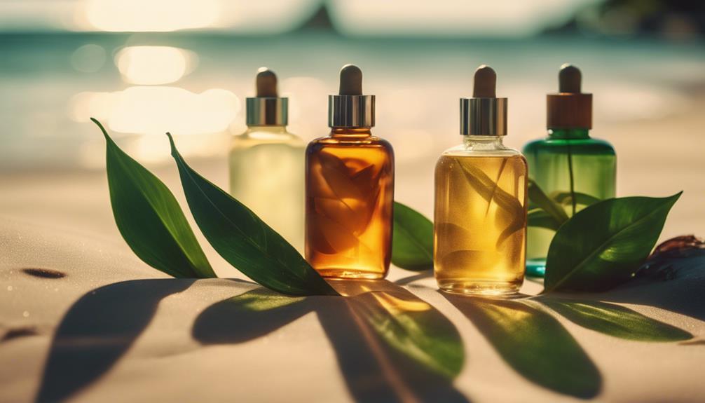 selecting ideal tanning oils