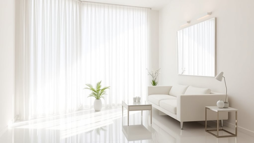 brighten and expand spaces