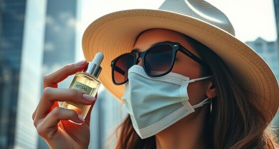 city pollution skincare routine