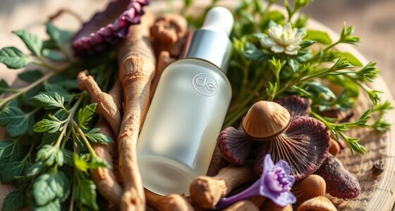 herbal stress relief skincare