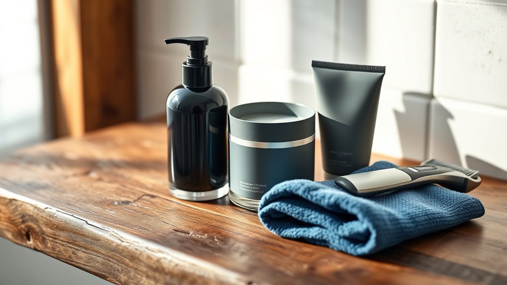 men s simple skincare routine