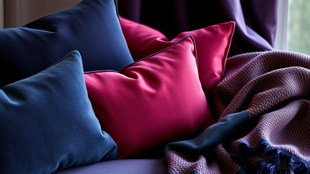 mix textures for luxurious look