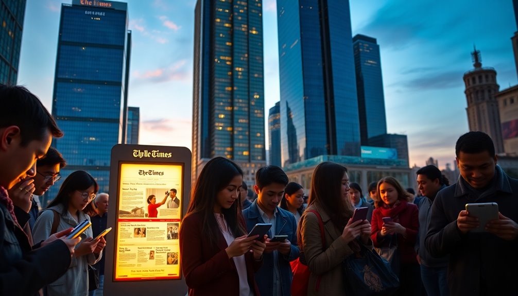 the times digital success