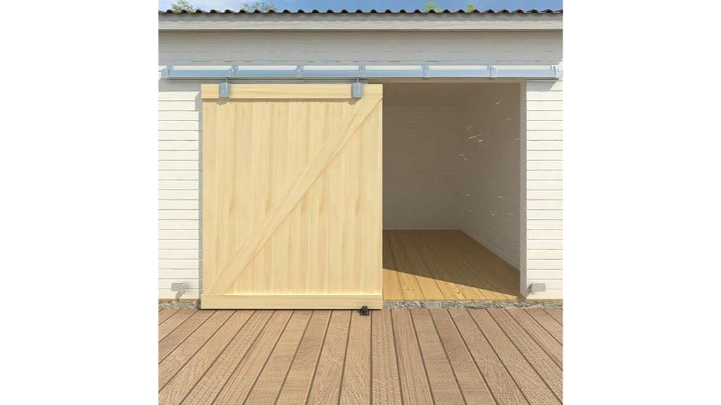 10 foot barn door hardware