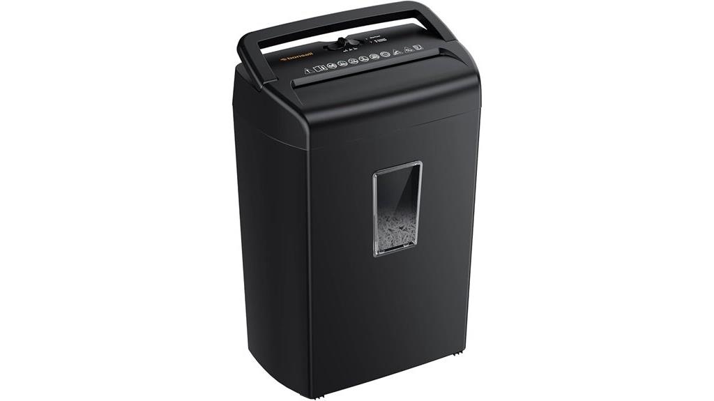 10 sheet cross cut shredder