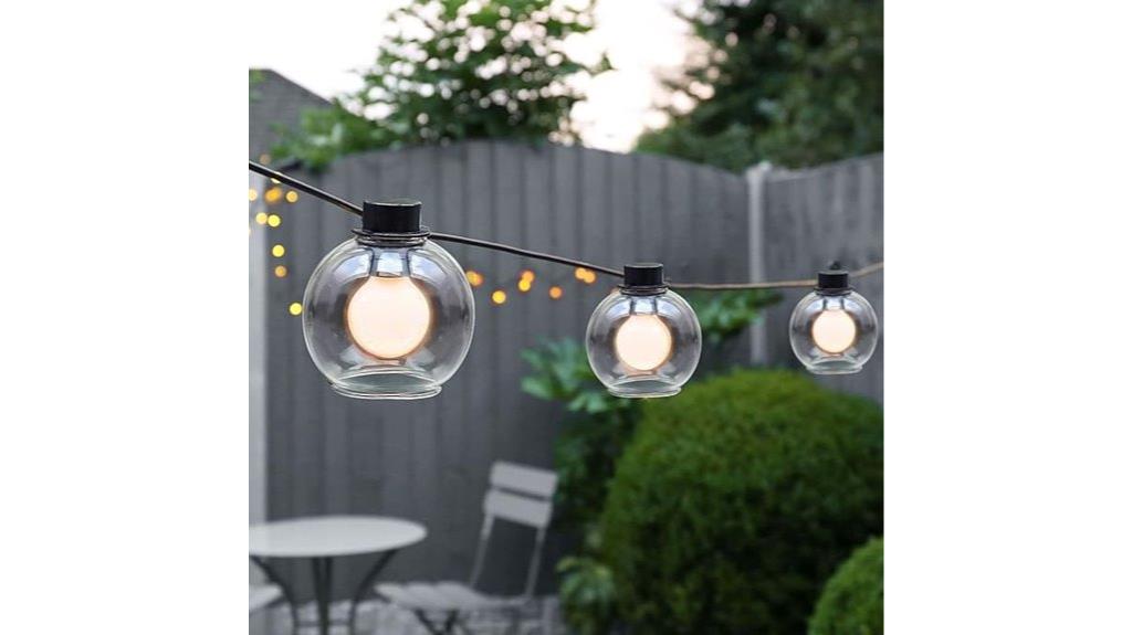 11ft waterproof glass bulbs