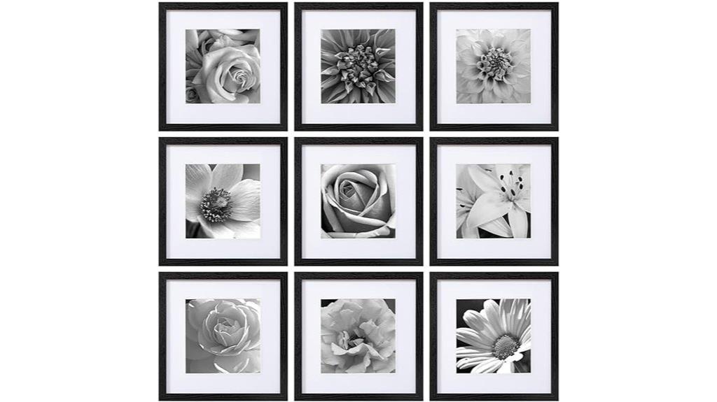 12x12 picture frame set