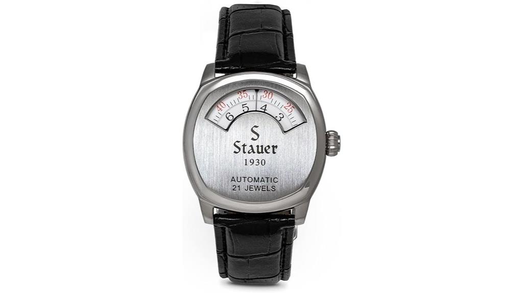 1930s style leather watch