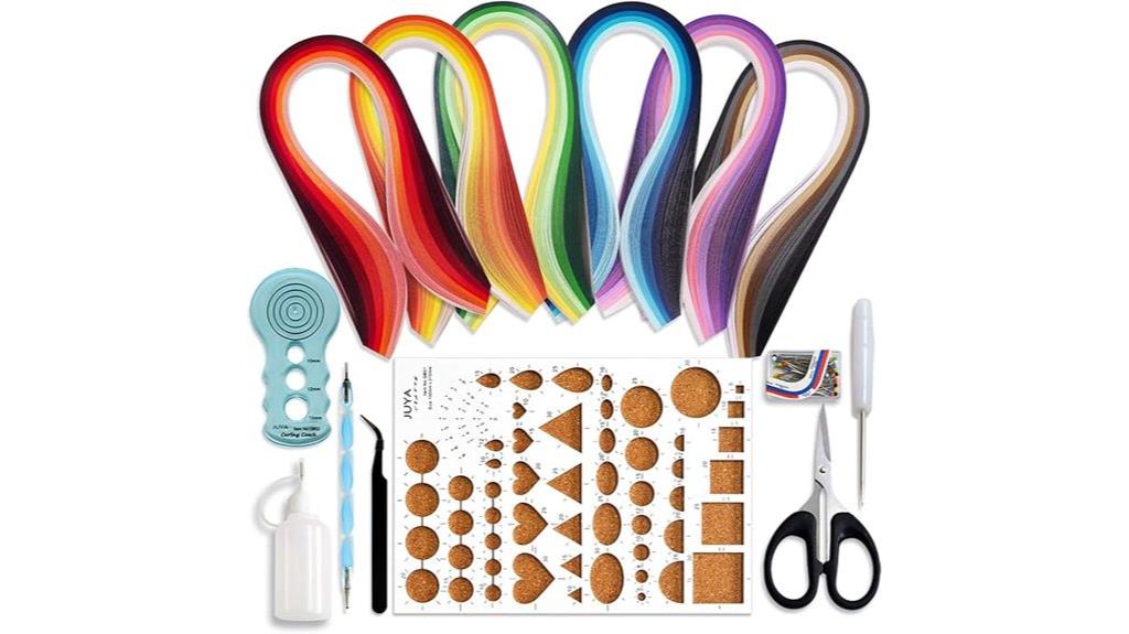 30 color quilling kit
