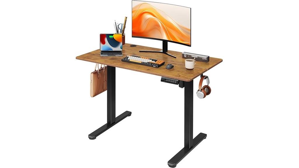 40 inch electric desk