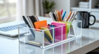 acrylic desk organizer list