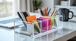 acrylic desk organizer list