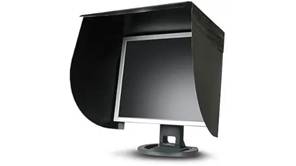 adjustable 15 22 inch monitor hood