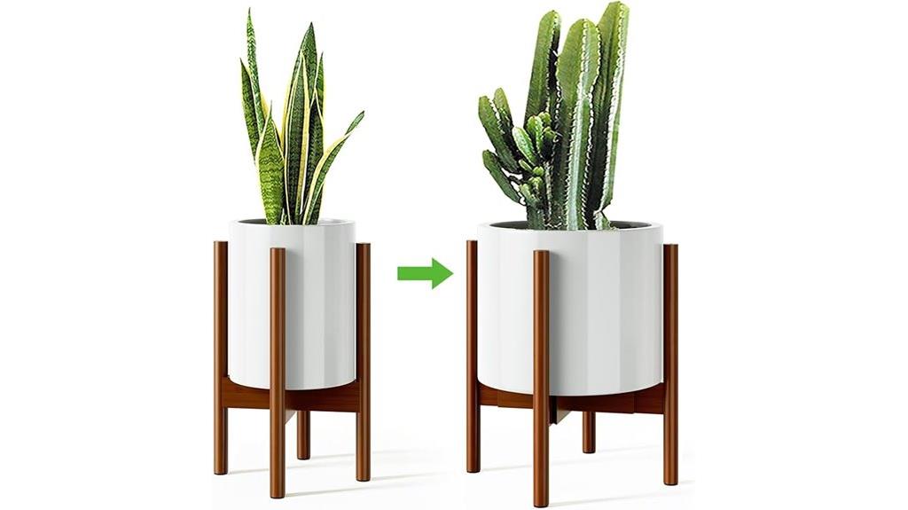 adjustable indoor plant stand