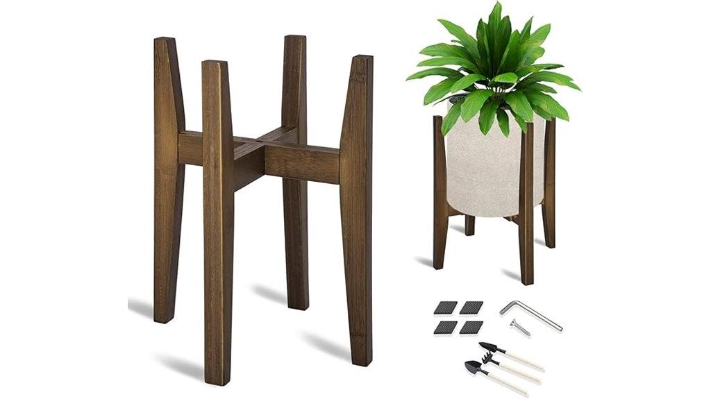 adjustable indoor plant stand