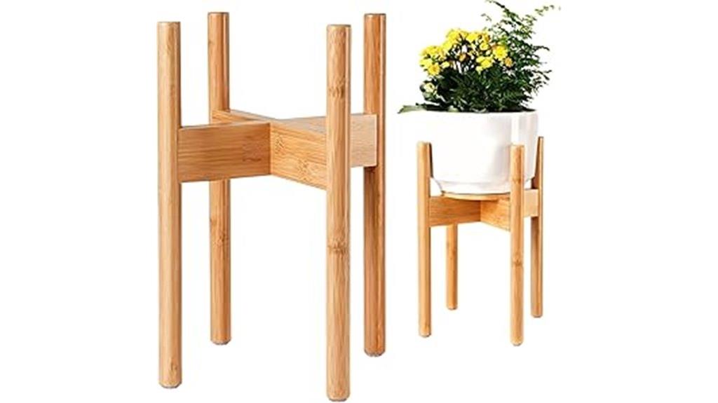 adjustable indoor plant stand