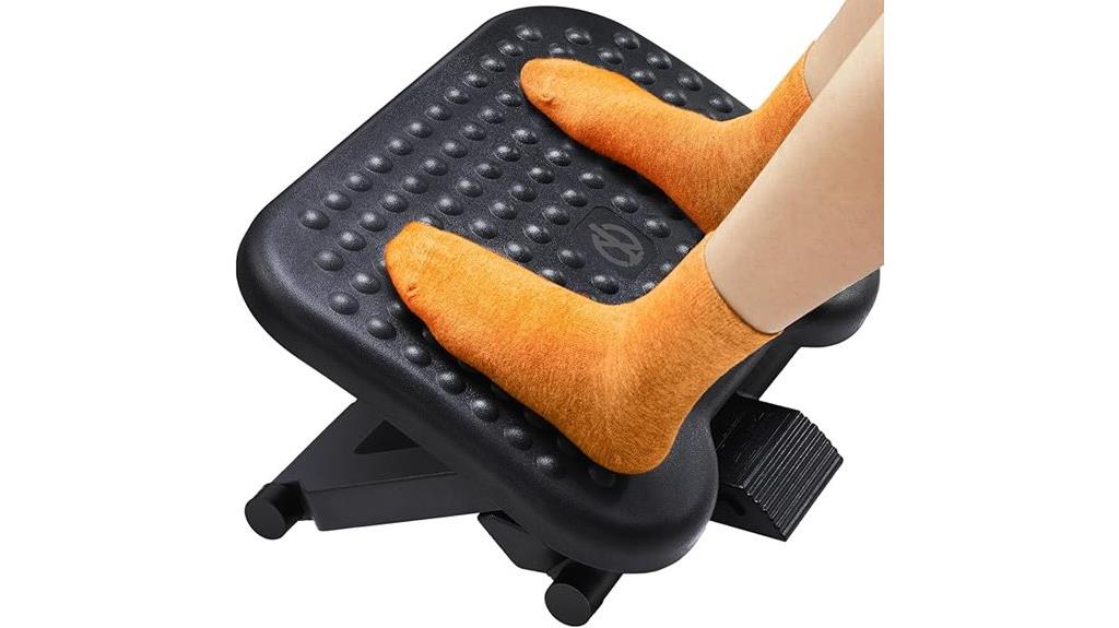 adjustable massage footrest