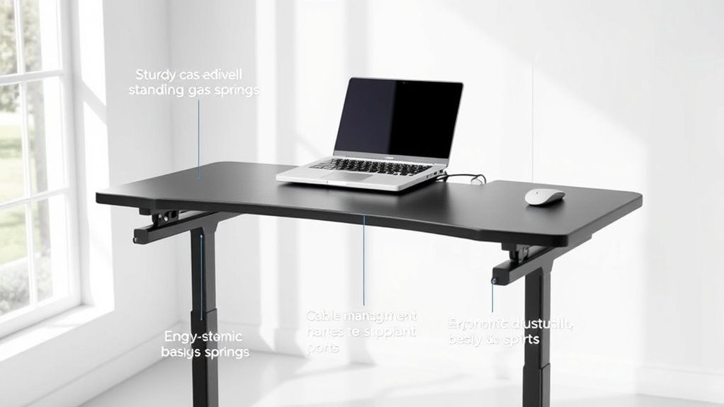 adjustable stable ergonomic compatible