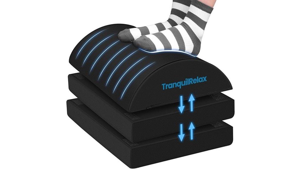 adjustable washable footrest