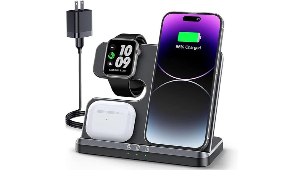 apple device charging station
