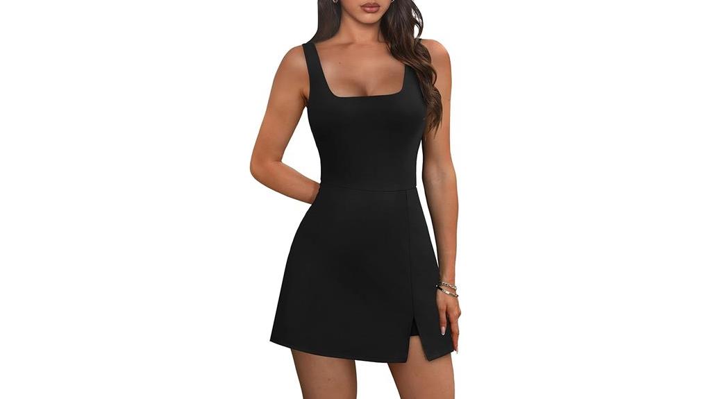 athletic dress with pockets