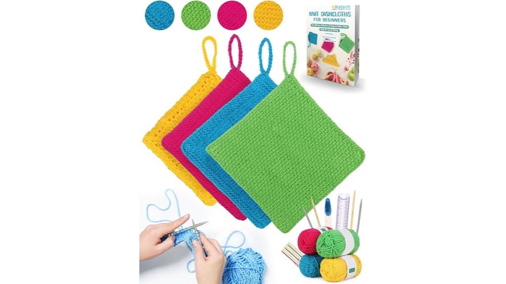 beginner knitting kit set
