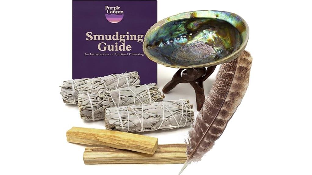 beginner smudging kit purple