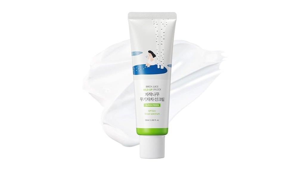 birch juice sunscreen spf50