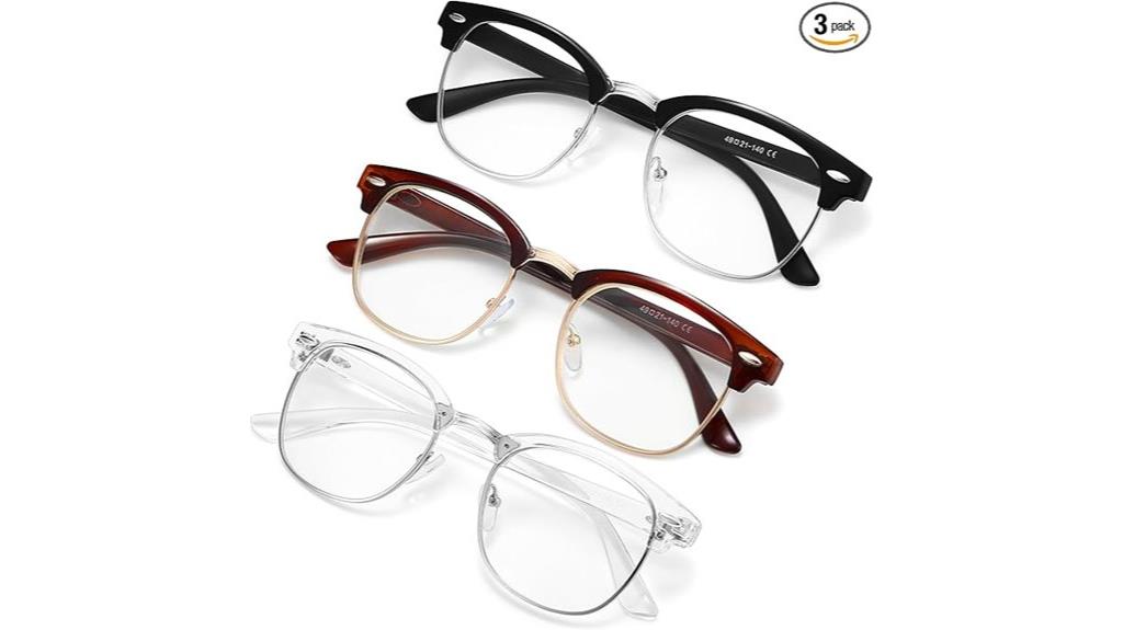 blue light glasses pack