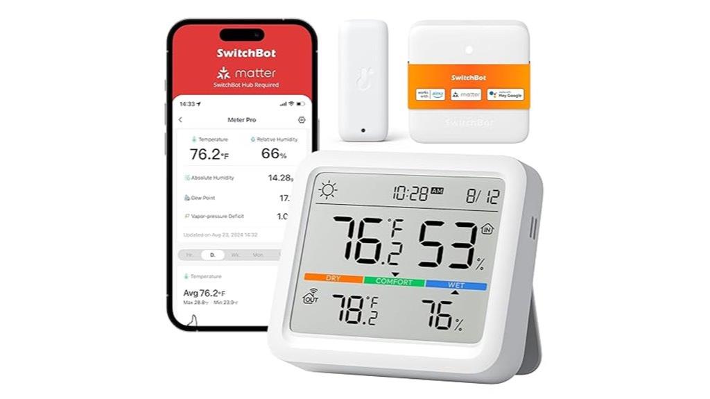 bluetooth hygrometer thermometer