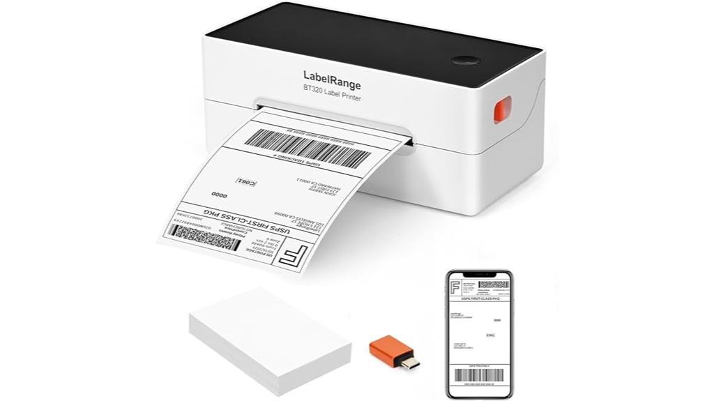 bluetooth thermal shipping printer
