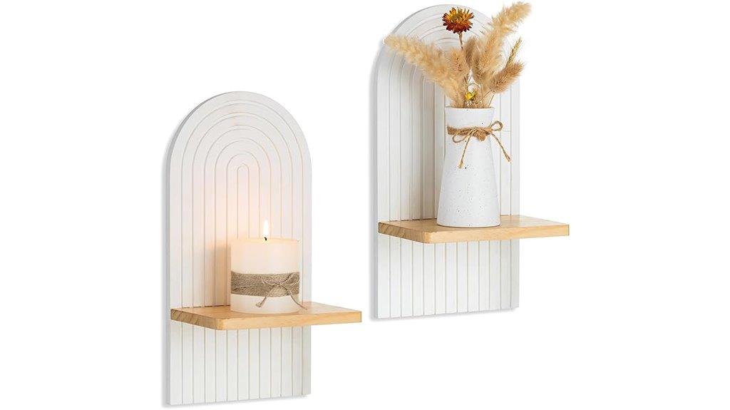 bohemian candle holder set
