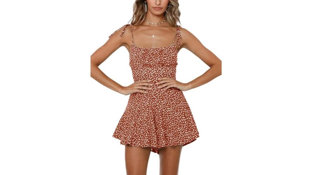 boho floral romper style