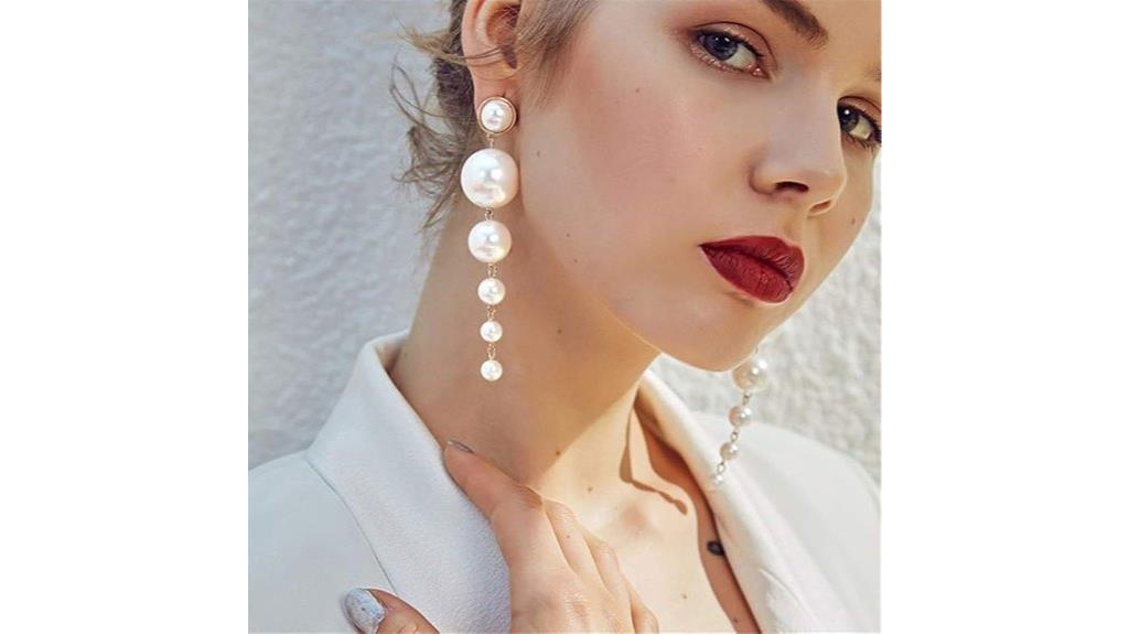 boho gold tassel earrings