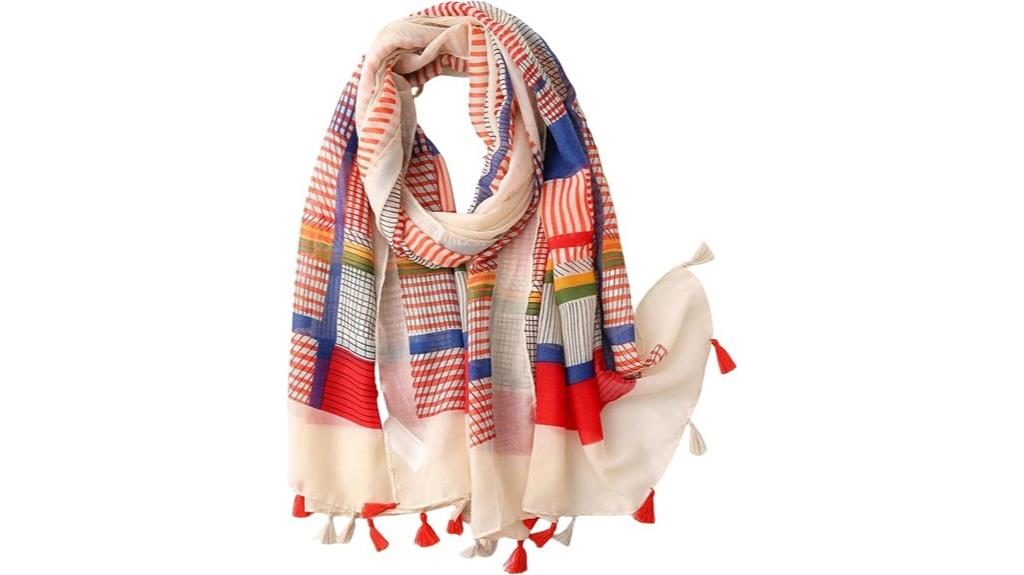 boho women s travel scarf
