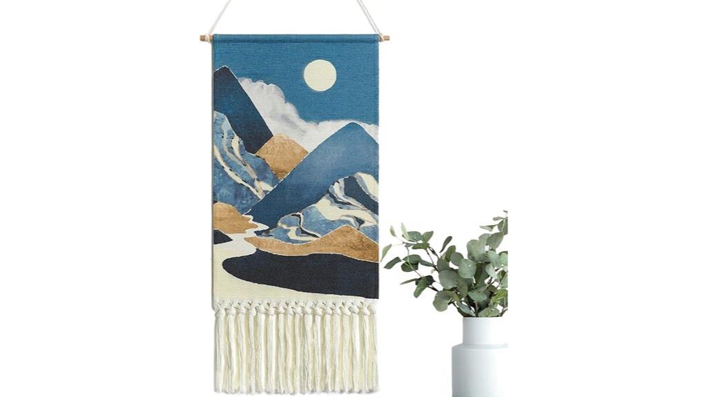 boho woven wall decor