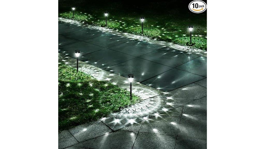 bright solar pathway lights