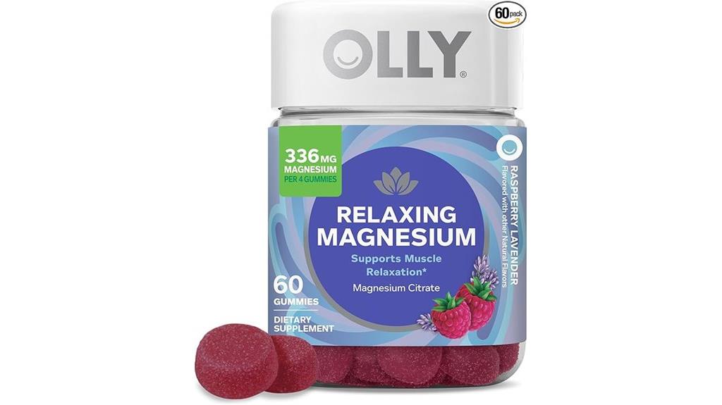 calming magnesium gummy snacks