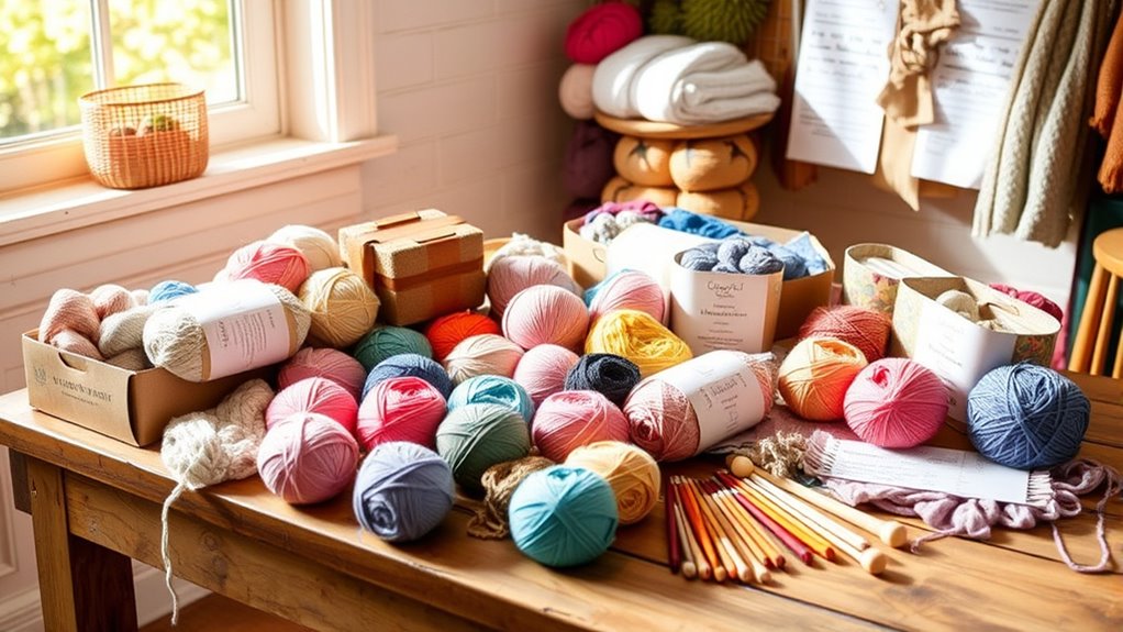 choose suitable knitting kit