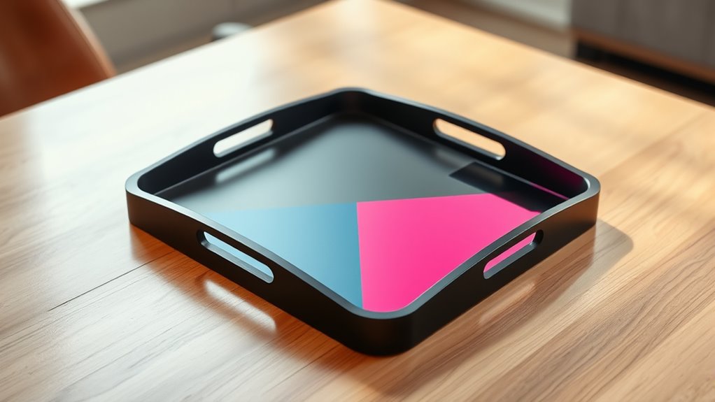 choosing durable stylish portable trays