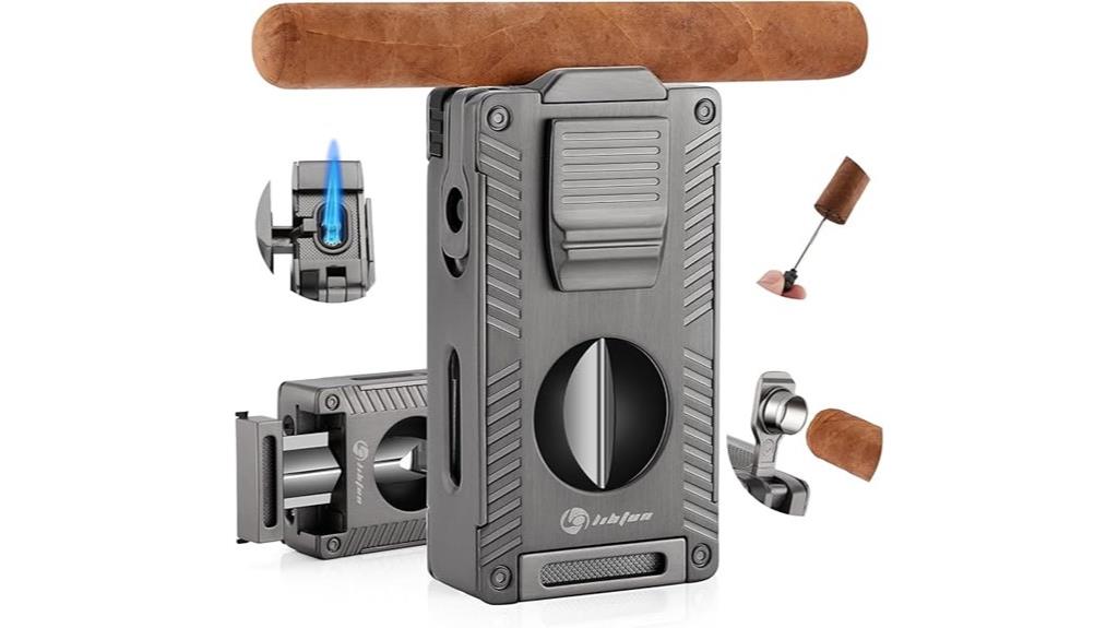 cigar lighter with accessories