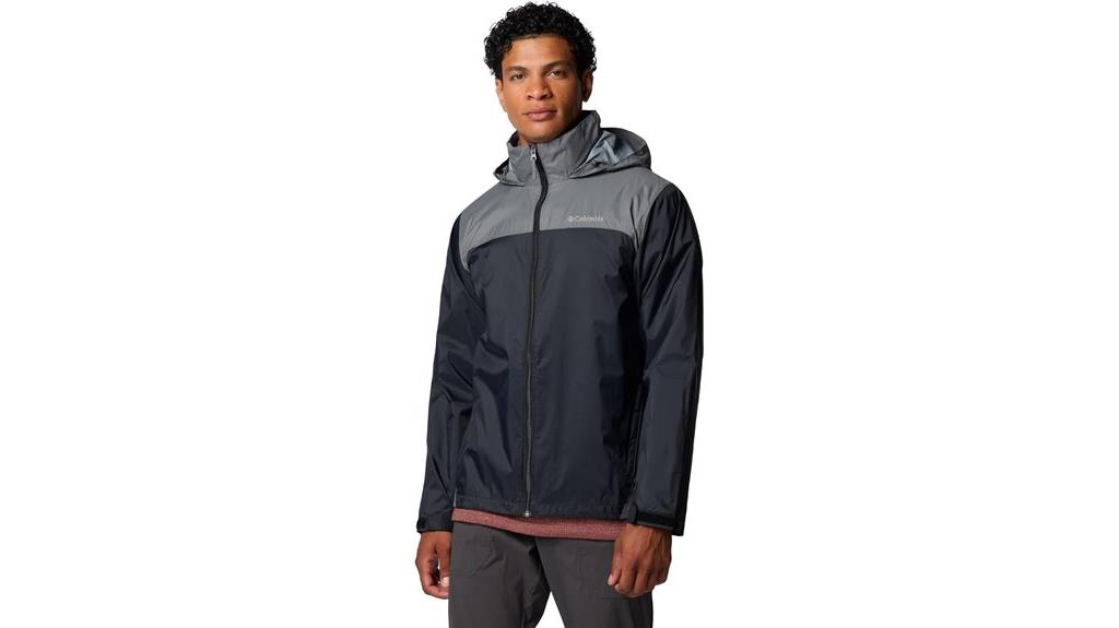columbia men s waterproof rain jacket