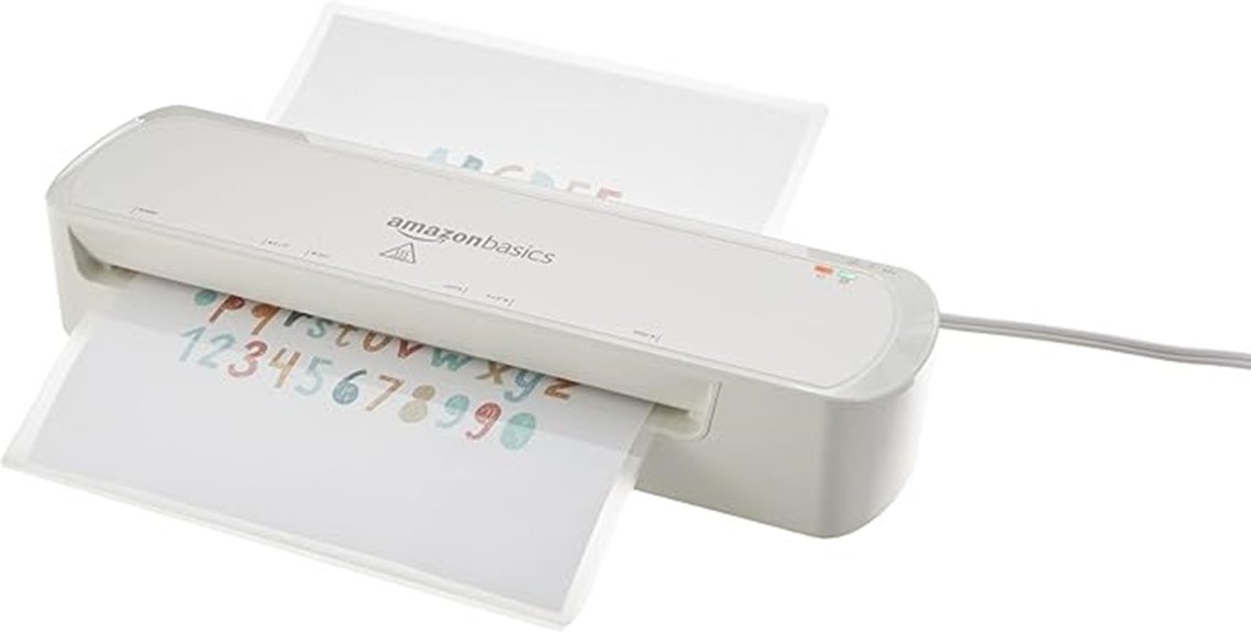 compact 9 inch laminator